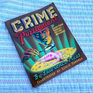 🌲 3/$15 Intriguing CRIME solving puzzle book